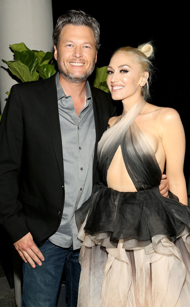 Photos From Blake Shelton And Gwen Stefani S Cutest Moments E